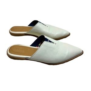 Sperry Top Sider Saybrook Mules Flats Pointed Toe Sz 9.5